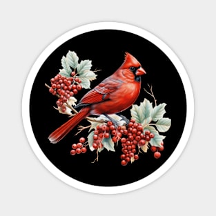Northern Cardinal Magnet